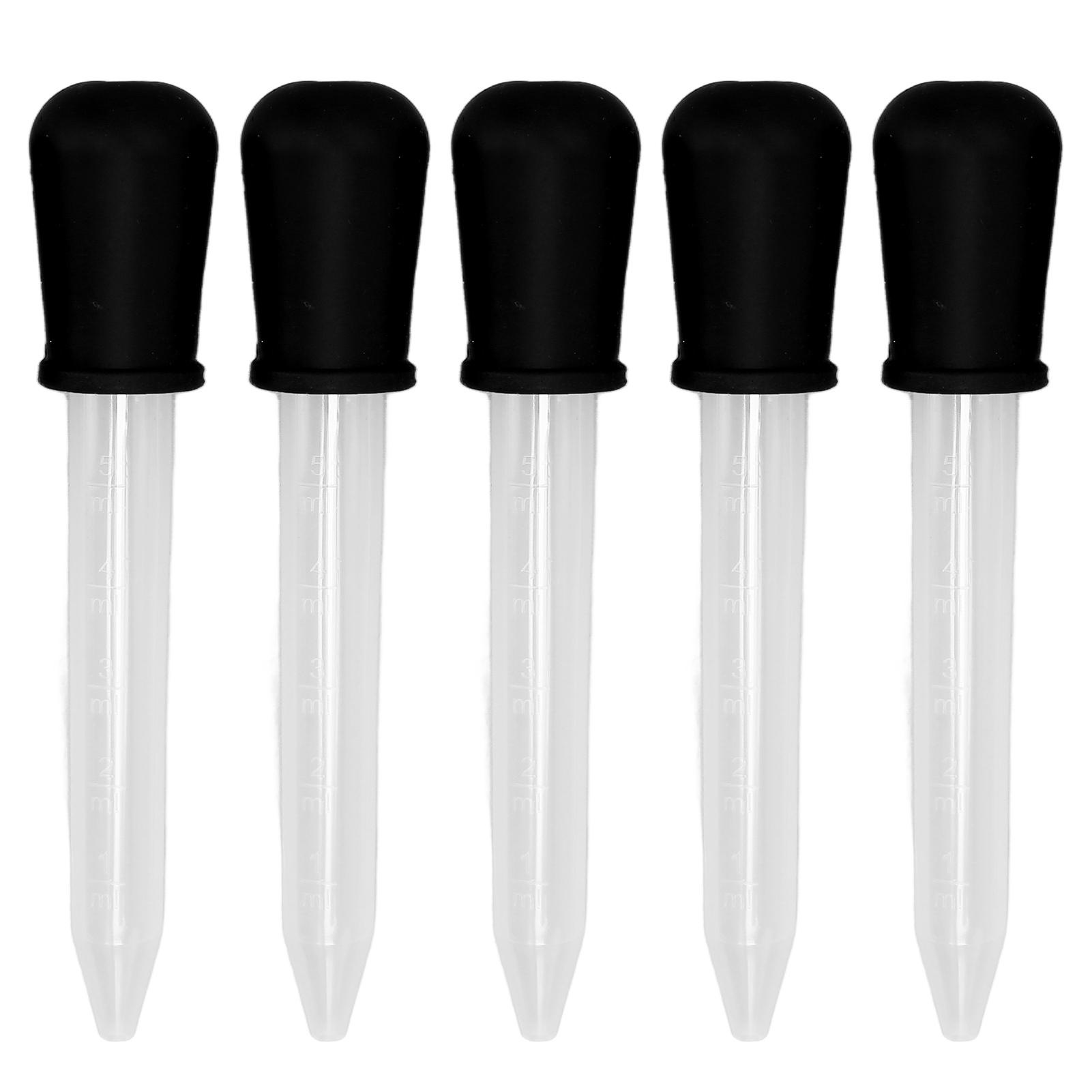 5Pcs Transfer Pipettes 5ml Silicone Material Easy Cleaning Making Disposable DIY DropperBlack чёрный
5Pcs Transfer Pipettes 5ml Silicone Material Easy Cleaning Making Disposable DIY DropperBlack чёрный
