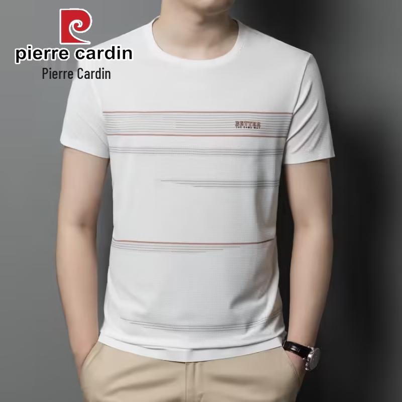 Pierre Cardin Men s Ice Silk Striped Short-Sleeve T-Shirt 4XL
Pierre Cardin Men s Ice Silk Striped Short-Sleeve T-Shirt 4XL