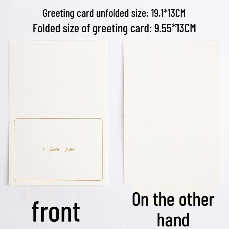 DIY Korean Hot Stamping Greeting Card Set: Birthday, Christmas, Graduation, Thank You Messages with Envelopes
DIY Korean Hot Stamping Greeting Card Set: Birthday, Christmas, Graduation, Thank You Messages with Envelopes