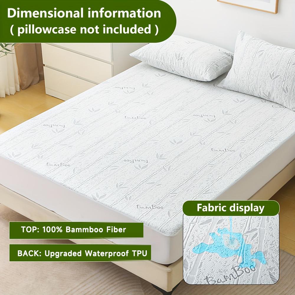 1p Cooling Bamboo Fiber Fitted Sheet, Breathable Mattress Protector Cover with Deep Pocket for Summer 90x200cm сірий
1p Cooling Bamboo Fiber Fitted Sheet, Breathable Mattress Protector Cover with Deep Pocket for Summer 90x200cm сірий