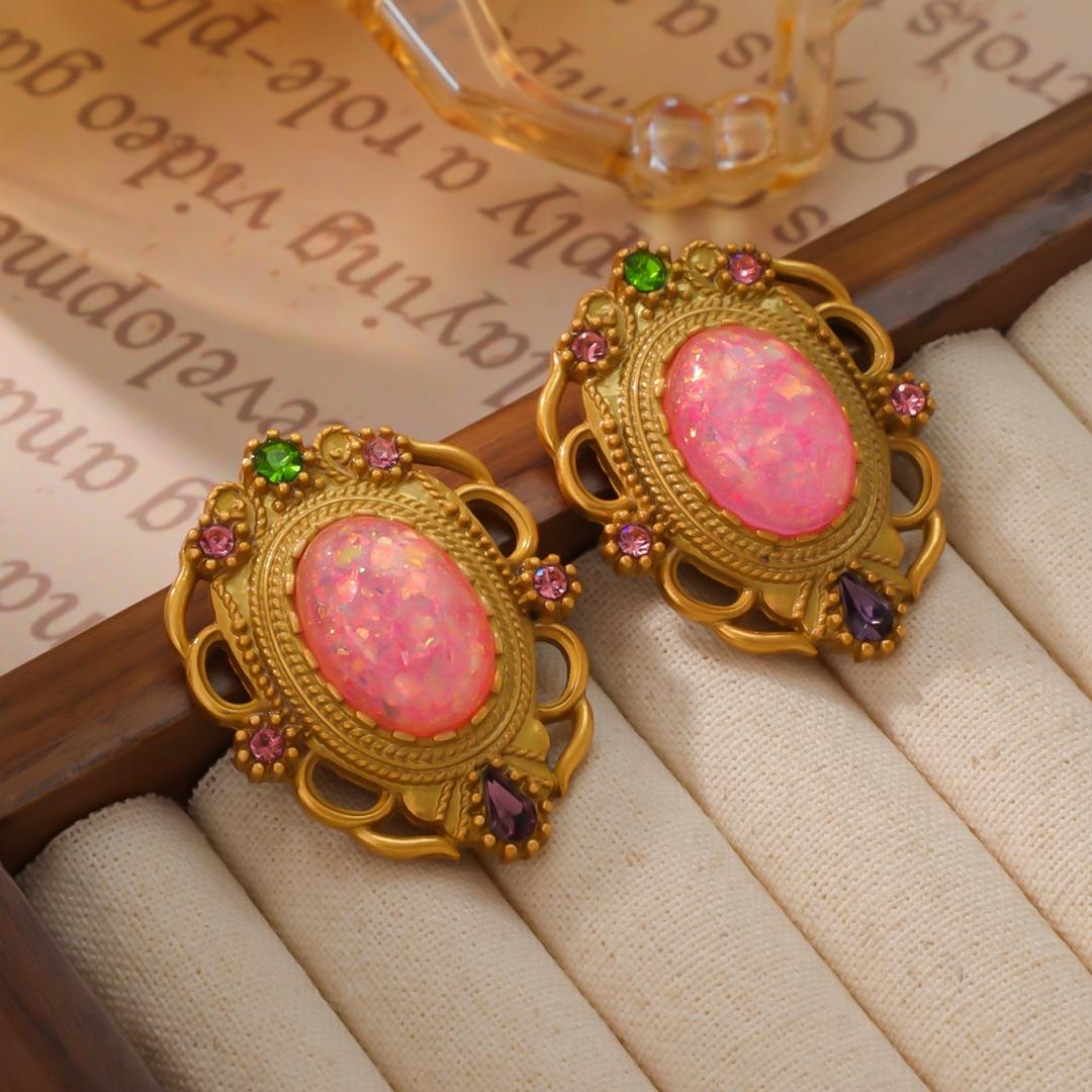 Vintage Palace Marking Earrings Brooch Set Popular Design High End
Vintage Palace Marking Earrings Brooch Set Popular Design High End
