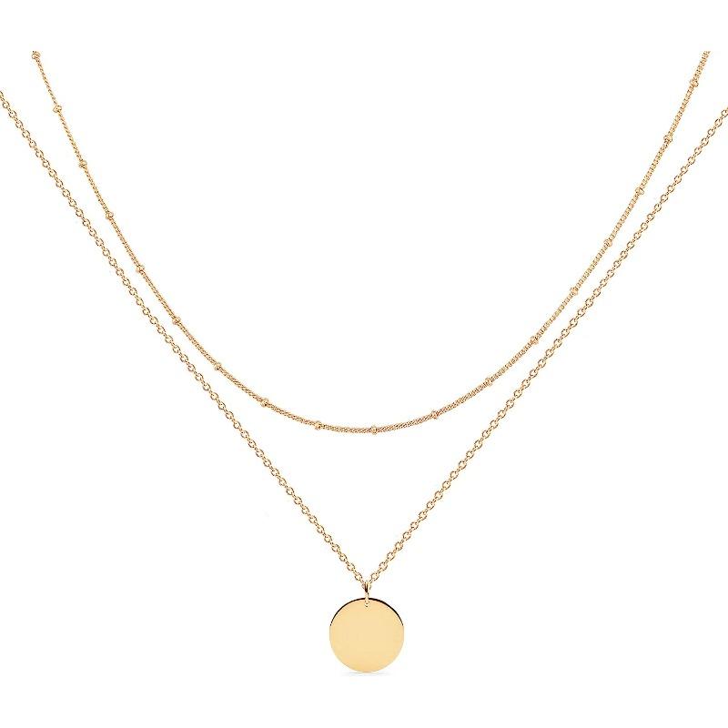 Многослойное ожерелье в форме сердца, кулон ручной работы, 18-каратное позолоченное изысканное золотое колье со стрелкой, многослойное длинное ожерелье для женщин 
Многослойное ожерелье в форме сердца, кулон ручной работы, 18-каратное позолоченное изысканное золотое колье со стрелкой, многослойное длинное ожерелье для женщин