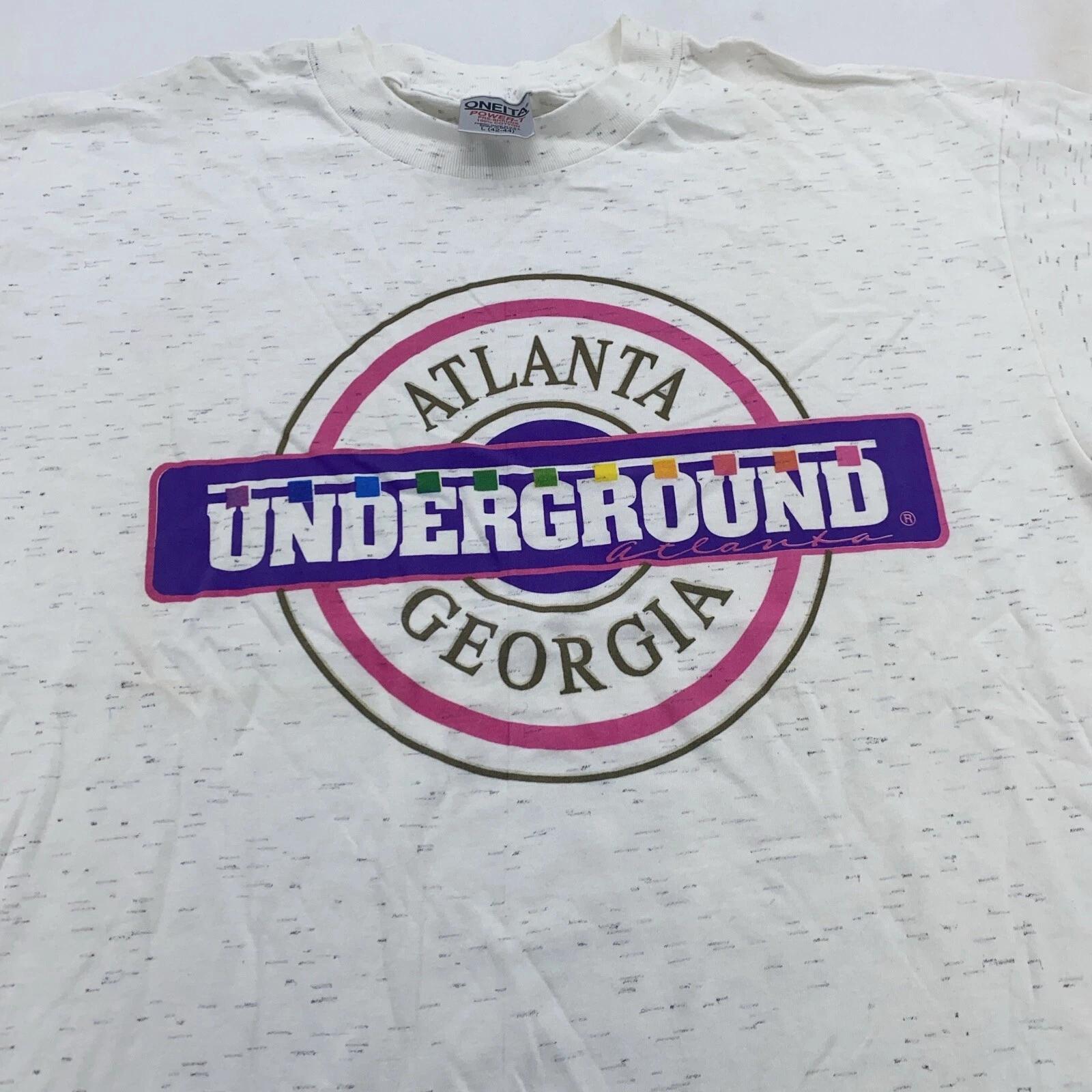 винтажная футболка 90-х ATLANTA GEORGIA UNDERGROUND РАЗМЕР L/XL мягкая из торгового центра S
винтажная футболка 90-х ATLANTA GEORGIA UNDERGROUND РАЗМЕР L/XL мягкая из торгового центра S