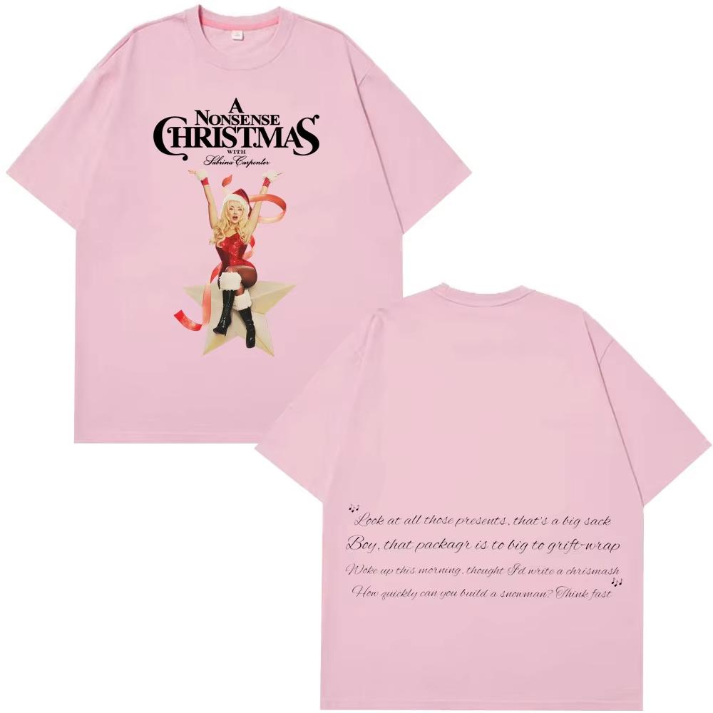 A Nonsense Christmas Sabrina Carpenter Graphic Tshirt Men Women Fashion Casual Aesthetics T Shirt Summer pure Cotton Casual Top 4XL
A Nonsense Christmas Sabrina Carpenter Graphic Tshirt Men Women Fashion Casual Aesthetics T Shirt Summer pure Cotton Casual Top 4XL