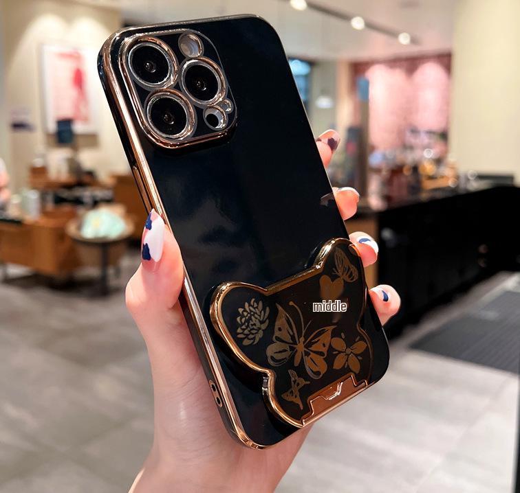 High-End Electroplated Butterfly Stand for iPhone 17 Air/16 Pro Max/15/14 Case 15
High-End Electroplated Butterfly Stand for iPhone 17 Air/16 Pro Max/15/14 Case 15