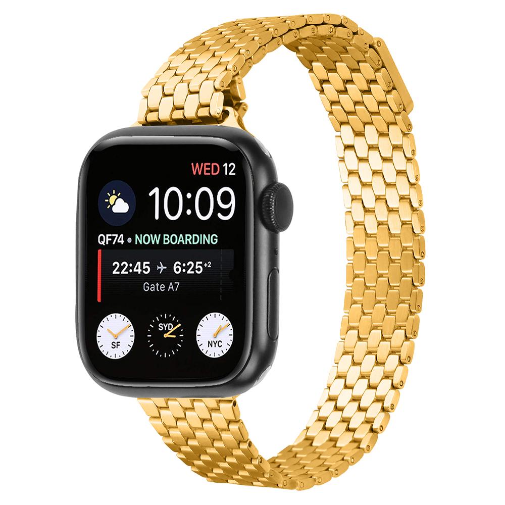 For Apple Watch Series 10 42mm/9 8 7 41mm/SE (2023) SE (2022) SE 6 5 4 40mm/3 2 1 38mm Stainless Steel Honeycomb Magnetic Buckle Strap Rose Gold
For Apple Watch Series 10 42mm/9 8 7 41mm/SE (2023) SE (2022) SE 6 5 4 40mm/3 2 1 38mm Stainless Steel Honeycomb Magnetic Buckle Strap Rose Gold