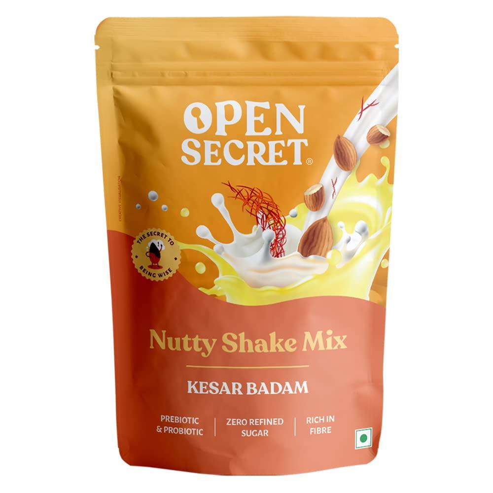Open Secret Thandai | 225g | Kesar Badam Powder Mix, Mixer of Elachi, Saffron, Almonds and Jaggery, Instant Refreshing Drink for Holi
Open Secret Thandai | 225g | Kesar Badam Powder Mix, Mixer of Elachi, Saffron, Almonds and Jaggery, Instant Refreshing Drink for Holi