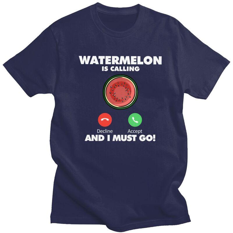 My Watermelon Is Calling T Shirts Pure Cotton Tees Shirt Streetwear Fruit Eating Lover Tshirt Casual ShortSleeve Clothes 4XL
My Watermelon Is Calling T Shirts Pure Cotton Tees Shirt Streetwear Fruit Eating Lover Tshirt Casual ShortSleeve Clothes 4XL