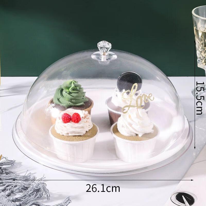 Divided Acrylic Serving Platter with Lid
Divided Acrylic Serving Platter with Lid