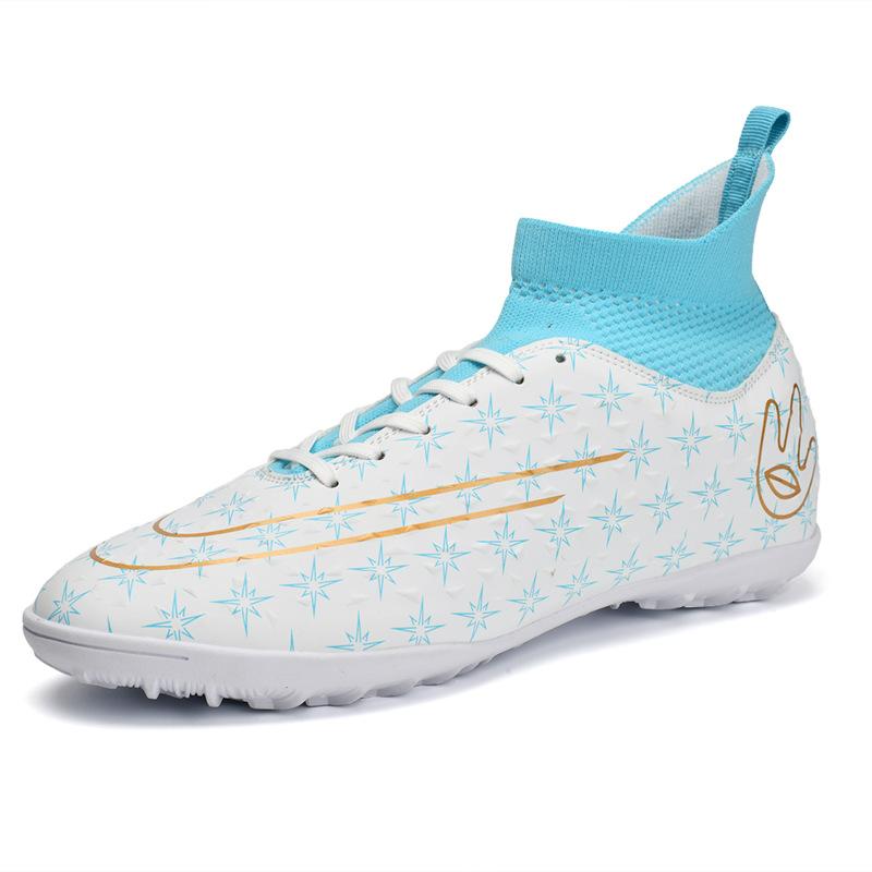 New high-top youth indoor and outdoor sports shoes, long nails, broken nails, wear-resistant and non-slip, professional training football shoes 33
New high-top youth indoor and outdoor sports shoes, long nails, broken nails, wear-resistant and non-slip, professional training football shoes 33