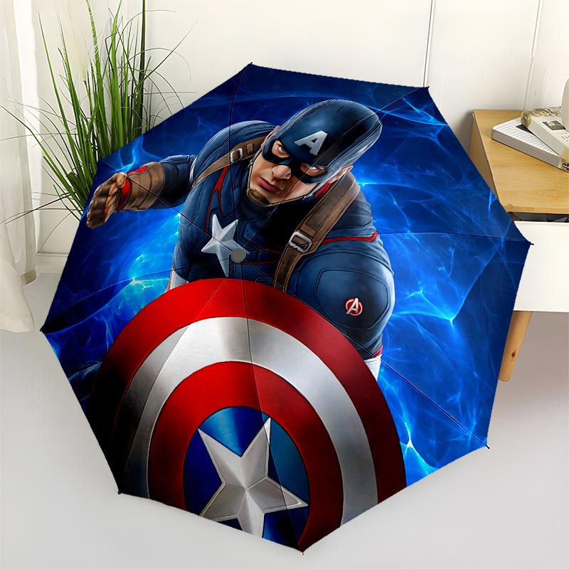 1 Auto Open Captain America, Shield Themed Colorful 8-rib Portable Umbrella for Men and Women, A Compact Commuting Companion Suitable for Da
1 Auto Open Captain America, Shield Themed Colorful 8-rib Portable Umbrella for Men and Women, A Compact Commuting Companion Suitable for Da