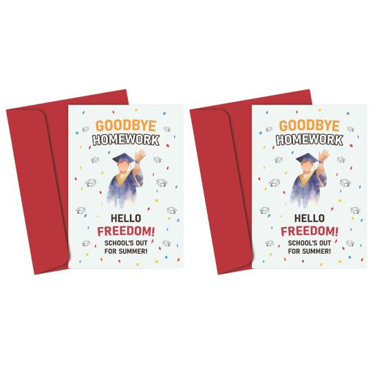 2Pcs Graduation Card with Envelope Simple Inspirational Female Greeting Card for Her Happy Encouragement Note Gift for Grad F
2Pcs Graduation Card with Envelope Simple Inspirational Female Greeting Card for Her Happy Encouragement Note Gift for Grad F