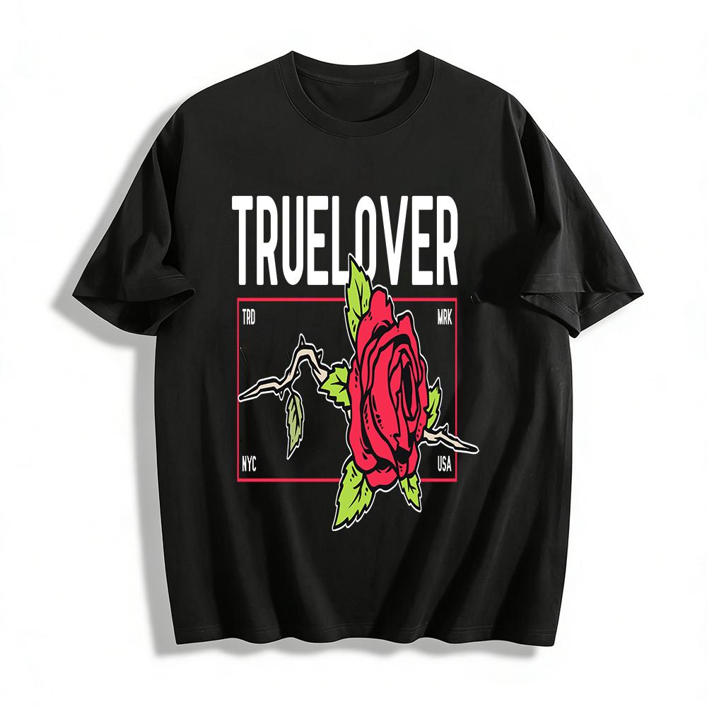 Vintage Rose Vine Print Casual Tee Trendy Retro Style Top Pure cotton T-shirt 6XL
Vintage Rose Vine Print Casual Tee Trendy Retro Style Top Pure cotton T-shirt 6XL