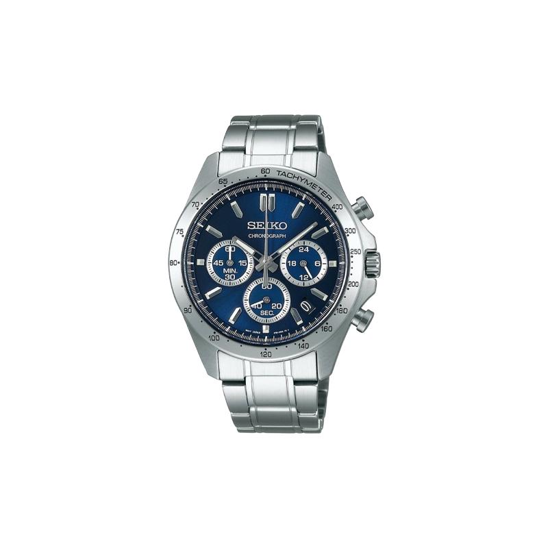 SEIKO 100 meters waterproof date display luminous hands chronograph Quartz Steel Strap men s watch blue dial SBTR011
SEIKO 100 meters waterproof date display luminous hands chronograph Quartz Steel Strap men s watch blue dial SBTR011