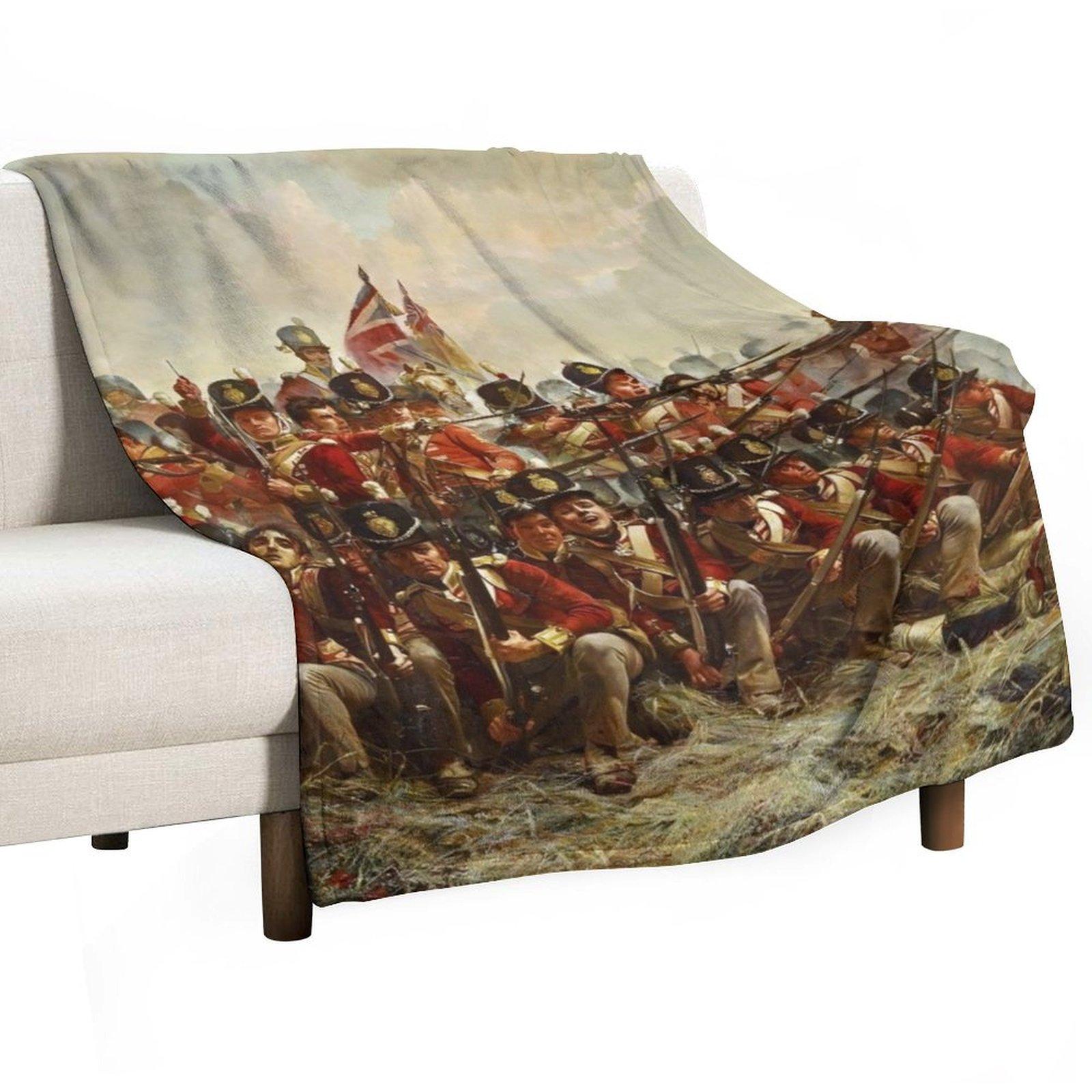 HD. 28-й полк у Кватр-Бра, автор Леді Батлер, 1875 Плед Розкішний Декор М які Ковдри Для Дивана Тонкі Ковдри 30x40in
HD. 28-й полк у Кватр-Бра, автор Леді Батлер, 1875 Плед Розкішний Декор М які Ковдри Для Дивана Тонкі Ковдри 30x40in