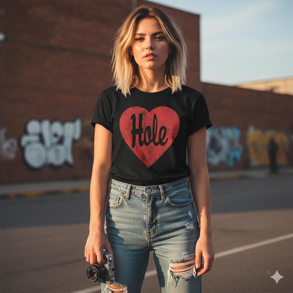 Unisex Adult Vintage Graphic Hole Heart Graphic T Shirt Vintage Lov... XXXXL
Unisex Adult Vintage Graphic Hole Heart Graphic T Shirt Vintage Lov... XXXXL