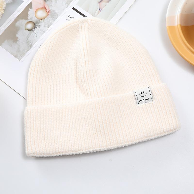 Hat Women Solid Color Smiling Face Knitted Korean Version Couple Student Sheep Camel Velvet Landlord Guapi Male One Size білий
Hat Women Solid Color Smiling Face Knitted Korean Version Couple Student Sheep Camel Velvet Landlord Guapi Male One Size білий
