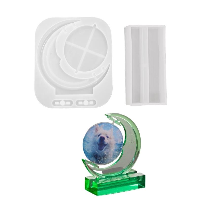 Versatile Sturdy Silicone Mold Home Accessory Craft Supplies for Rotating Sun and Moons Photo Frames Easy to Use 1
Versatile Sturdy Silicone Mold Home Accessory Craft Supplies for Rotating Sun and Moons Photo Frames Easy to Use 1