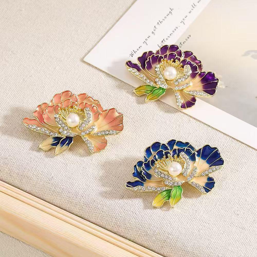 Exquisite Peony Flower Brooch: Elegant Chinese Style Women s Floral Pin, Classical National Trend Accessory and Gift Blue Peony
Exquisite Peony Flower Brooch: Elegant Chinese Style Women s Floral Pin, Classical National Trend Accessory and Gift Blue Peony
