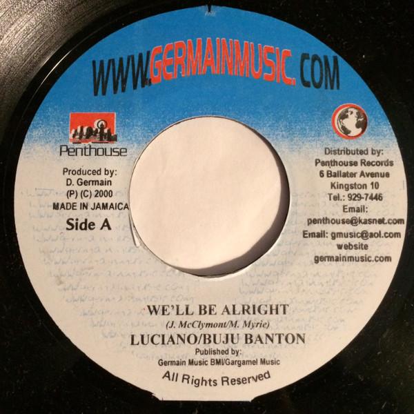 7inch Record LUCIANO & BUJU BANTON - We ll Be Alright NONE Germain Music 2000 Jamaica Reggae, Ska & Dub Used
7inch Record LUCIANO & BUJU BANTON - We ll Be Alright NONE Germain Music 2000 Jamaica Reggae, Ska & Dub Used
