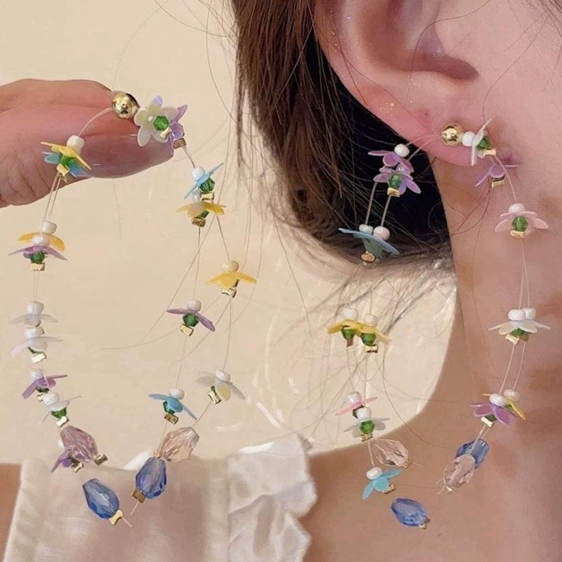 Dopamine Sweet Color Stud Earrings Delicate Star Long Fringed Earrings Premium Design Earrings Factory
Dopamine Sweet Color Stud Earrings Delicate Star Long Fringed Earrings Premium Design Earrings Factory