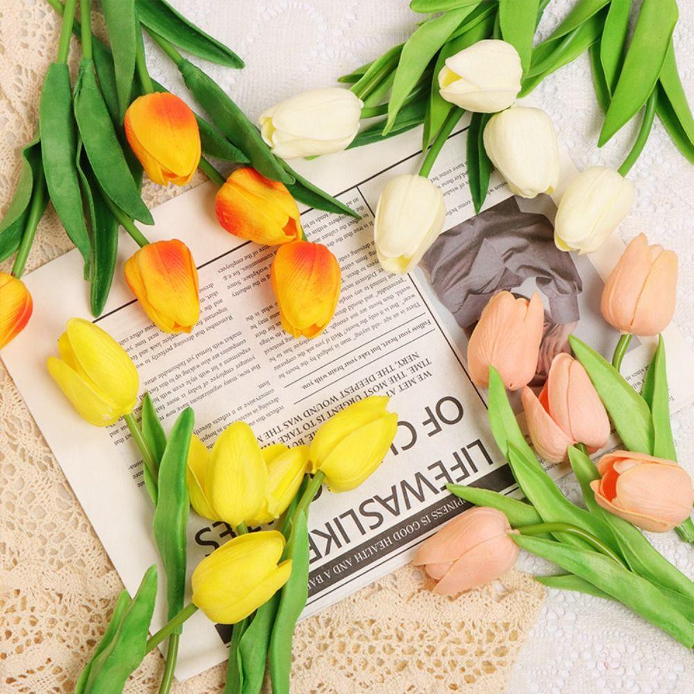 10Pcs Creative Bouquet of Artificial Plants Silk Flower Artificial Tulip Flowers Party Decor Style 11
10Pcs Creative Bouquet of Artificial Plants Silk Flower Artificial Tulip Flowers Party Decor Style 11