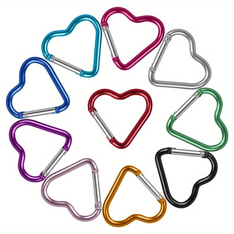 2pcs New Heart Shaped Carabiner Hook Ring Keychain Keyrings Hook DIY Jewelry Making Supplies Connector Buckles Accessories рожевий
2pcs New Heart Shaped Carabiner Hook Ring Keychain Keyrings Hook DIY Jewelry Making Supplies Connector Buckles Accessories рожевий