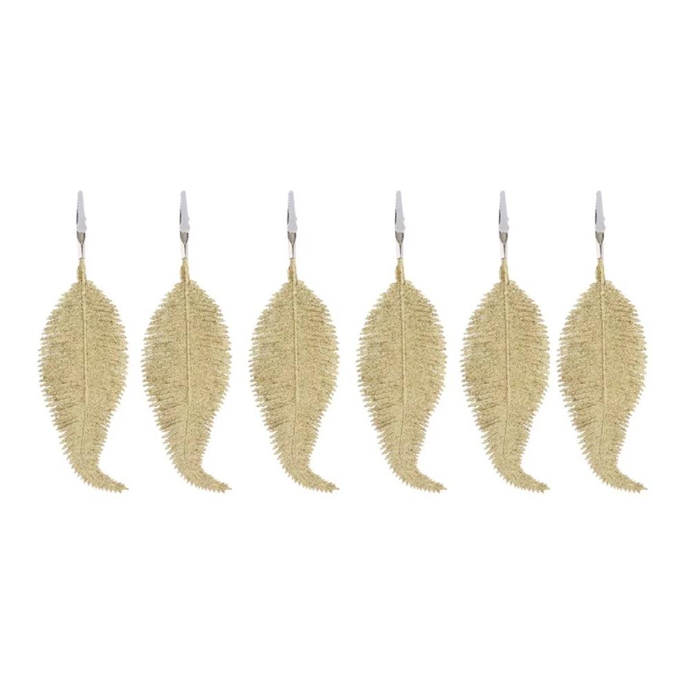 6pcs New Glitter Feather Artificial Leaves Clip Plumes DIY Xmas Tree Ornament Shiny Christmas Decoration Navidad New Year золотий
6pcs New Glitter Feather Artificial Leaves Clip Plumes DIY Xmas Tree Ornament Shiny Christmas Decoration Navidad New Year золотий