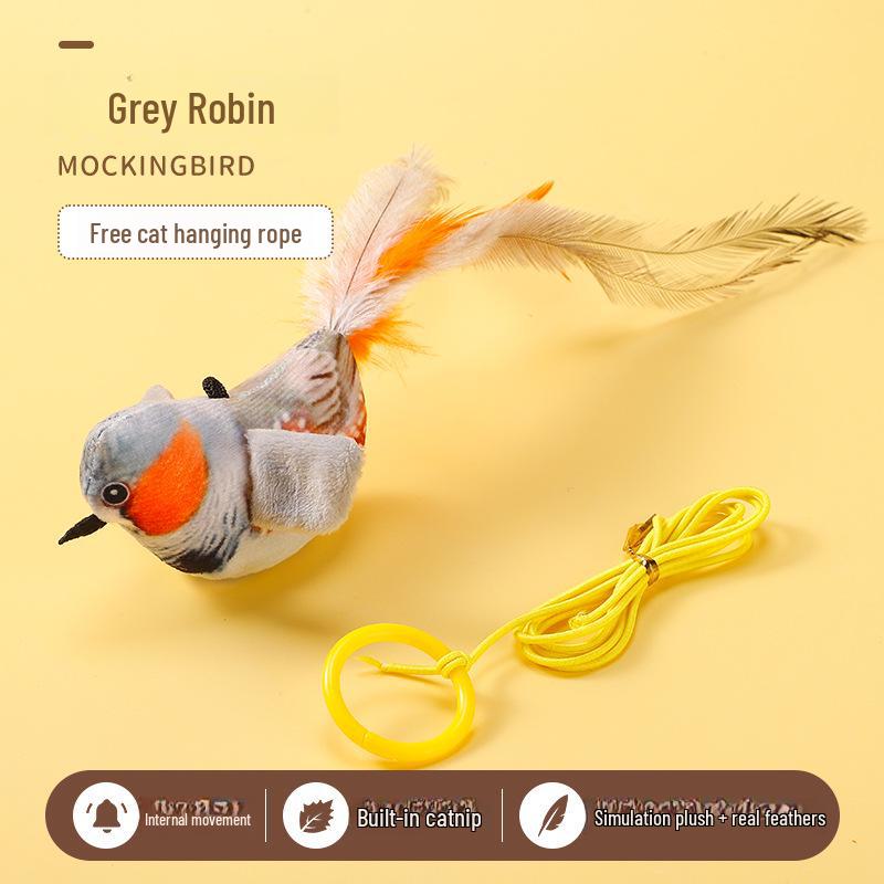 Игрушки для кошек: Самозанимательные качели-птицы с эластичной игрушкой-перышком
Игрушки для кошек: Самозанимательные качели-птицы с эластичной игрушкой-перышком