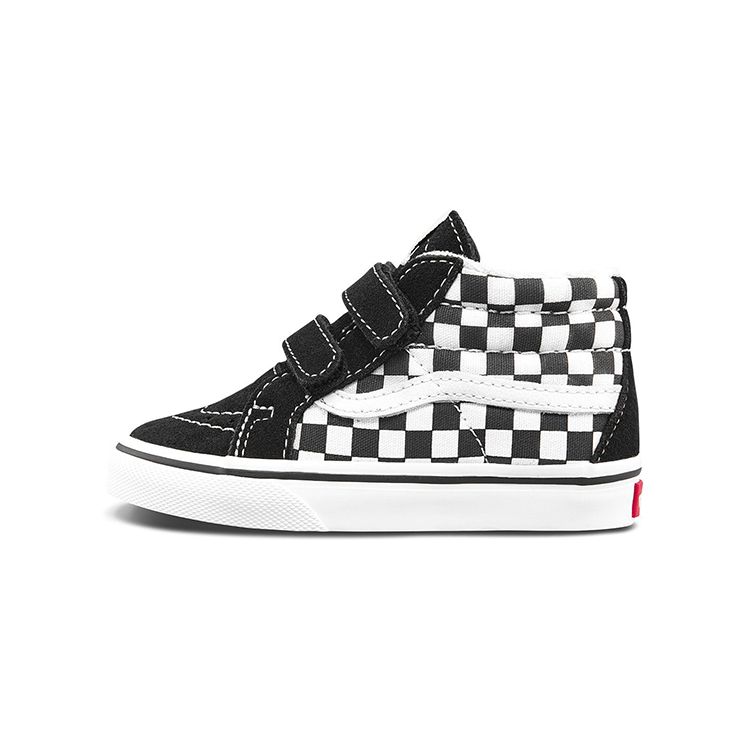 Vans Sk8-Mid Reissue V Toddler Checkerboard — черно-белые детские кроссовки True-White VN00018WHRK
Vans Sk8-Mid Reissue V Toddler Checkerboard — черно-белые детские кроссовки True-White VN00018WHRK