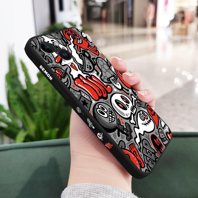 Ghost Skull Phone Case For iPhone 17 17 Air 16 16e 15 14 13 12 11 X XR XS Plus Pro Max Mini Silicone Cover iPhone 16 ProMax чорний
Ghost Skull Phone Case For iPhone 17 17 Air 16 16e 15 14 13 12 11 X XR XS Plus Pro Max Mini Silicone Cover iPhone 16 ProMax чорний