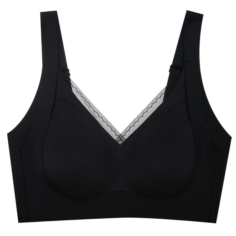 Original large chest soft support seamless large size women s underwear women s heightened side collection secondary breasts upper support 3XL чорний
Original large chest soft support seamless large size women s underwear women s heightened side collection secondary breasts upper support 3XL чорний
