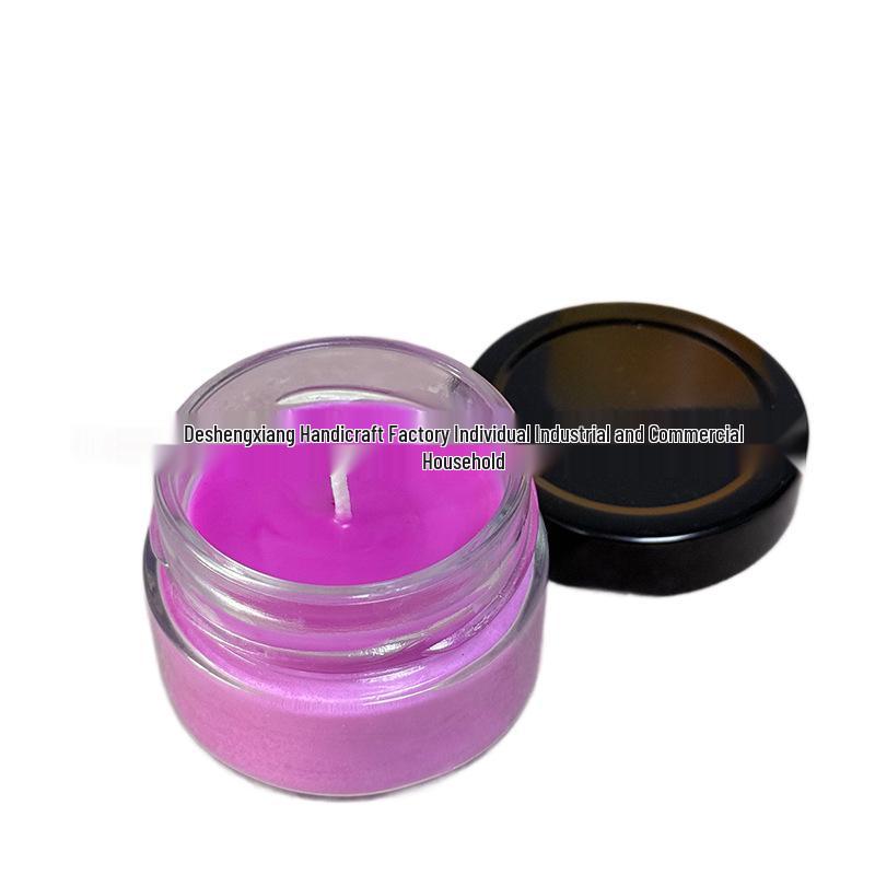 Glow-in-the-Dark Scented Candles in Glass Jars for Atmosphere Decoration
Glow-in-the-Dark Scented Candles in Glass Jars for Atmosphere Decoration