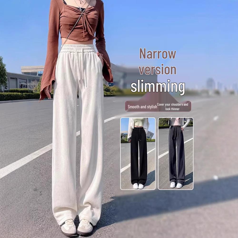 Women s Chenille Wide-Leg Pants - Velvet-Lined, High-Waisted, Loose Fit, Petite Straight-Leg for Autumn/Winter M for 96-108 jin
Women s Chenille Wide-Leg Pants - Velvet-Lined, High-Waisted, Loose Fit, Petite Straight-Leg for Autumn/Winter M for 96-108 jin