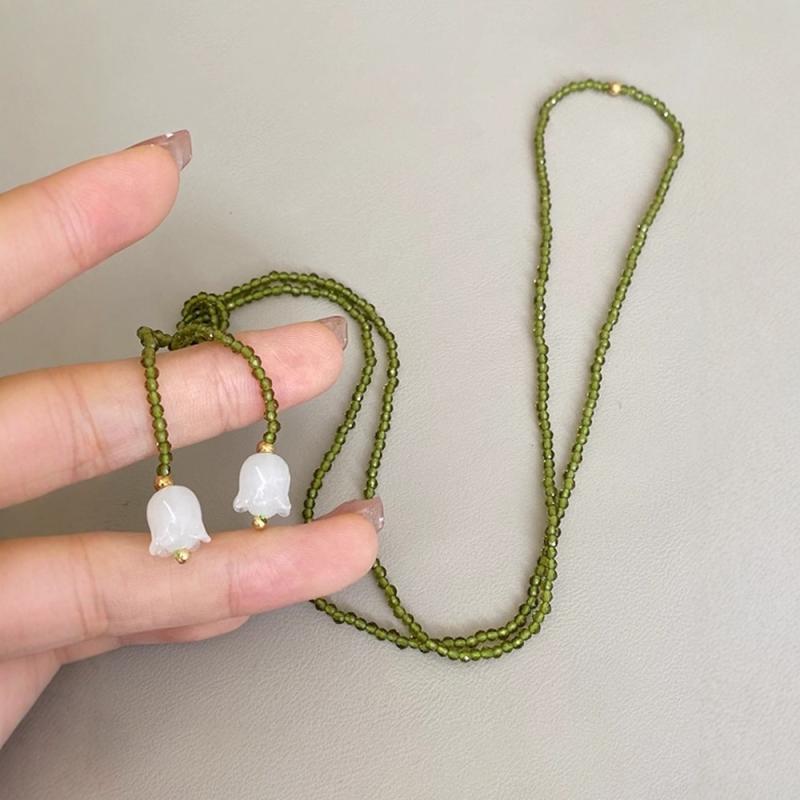 Универсальное ожерелье-подвеска «Ландыш» для женщин, девушек, темпераментное, нежное, длинное ожерелье, ювелирные аксессуары, подарки
Универсальное ожерелье-подвеска «Ландыш» для женщин, девушек, темпераментное, нежное, длинное ожерелье, ювелирные аксессуары, подарки