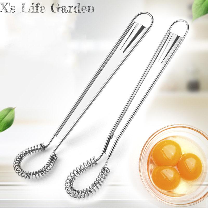 Stainless Steel Whisk Spring Hand Mixer Spoon Kitchen Eggs Sauces Honey Cream Mixing Kitchen Gadgets Cooking Tools
Stainless Steel Whisk Spring Hand Mixer Spoon Kitchen Eggs Sauces Honey Cream Mixing Kitchen Gadgets Cooking Tools