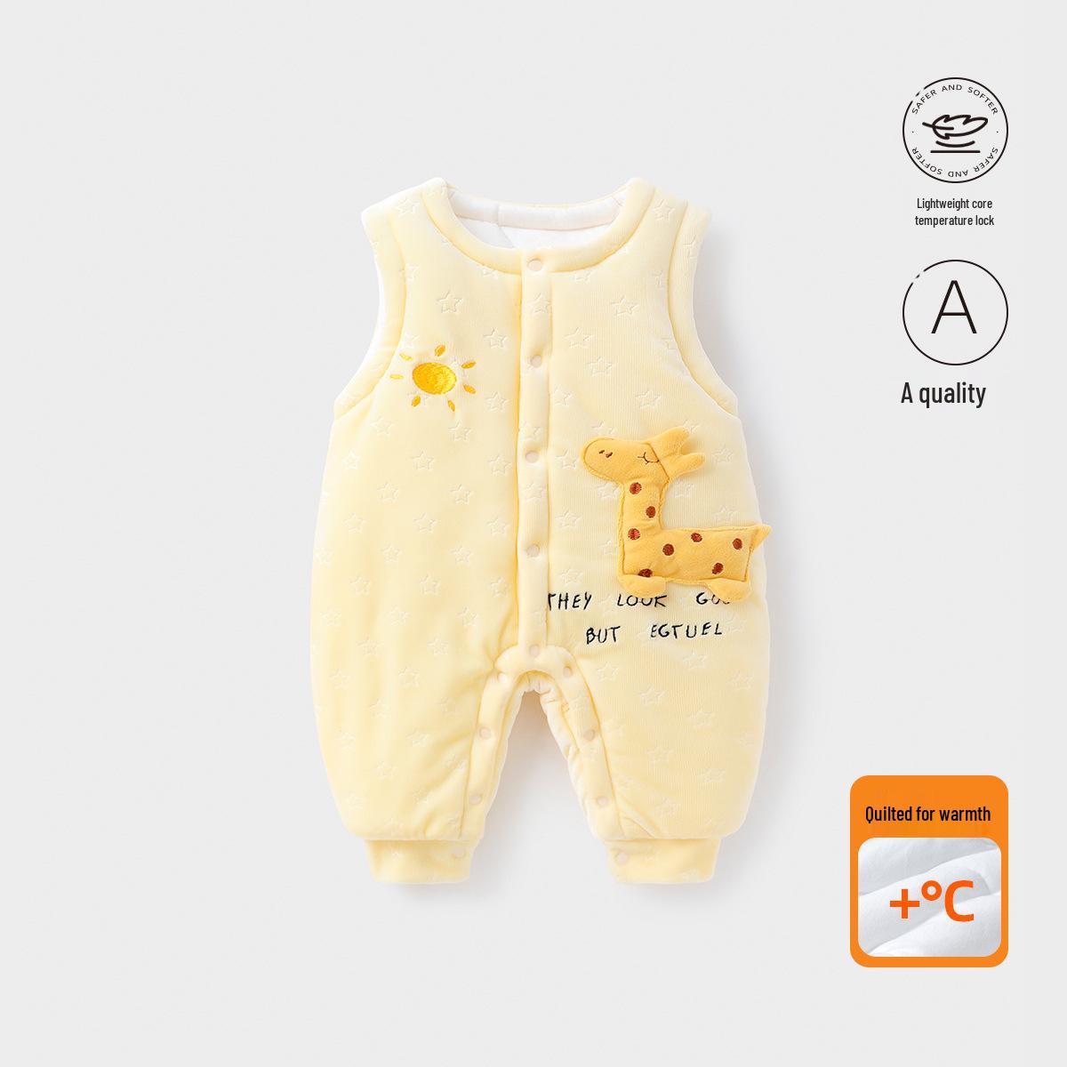 Unisex Baby Carrier Pants, Autumn/Winter, Padded Cotton, One-Piece, 0-1 Year, Thickened Style, Thin Cotton 73 cm
Unisex Baby Carrier Pants, Autumn/Winter, Padded Cotton, One-Piece, 0-1 Year, Thickened Style, Thin Cotton 73 cm