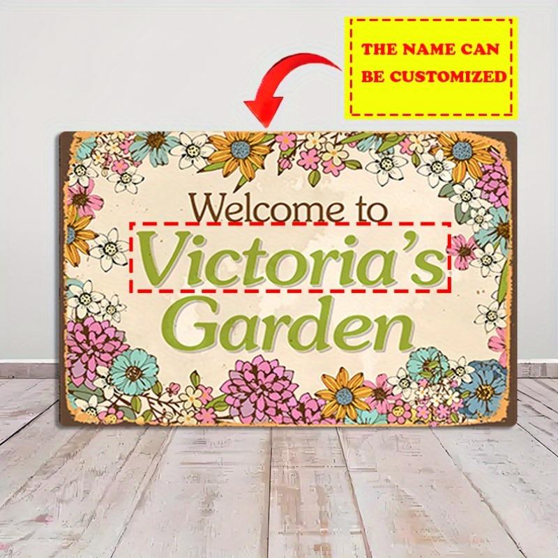pc of Personalized Metal Sign with Custom Text Featuring a Retro Greenery Theme Perfect for Gardeners 20x30cm(7.8x11.8inch)
pc of Personalized Metal Sign with Custom Text Featuring a Retro Greenery Theme Perfect for Gardeners 20x30cm(7.8x11.8inch)