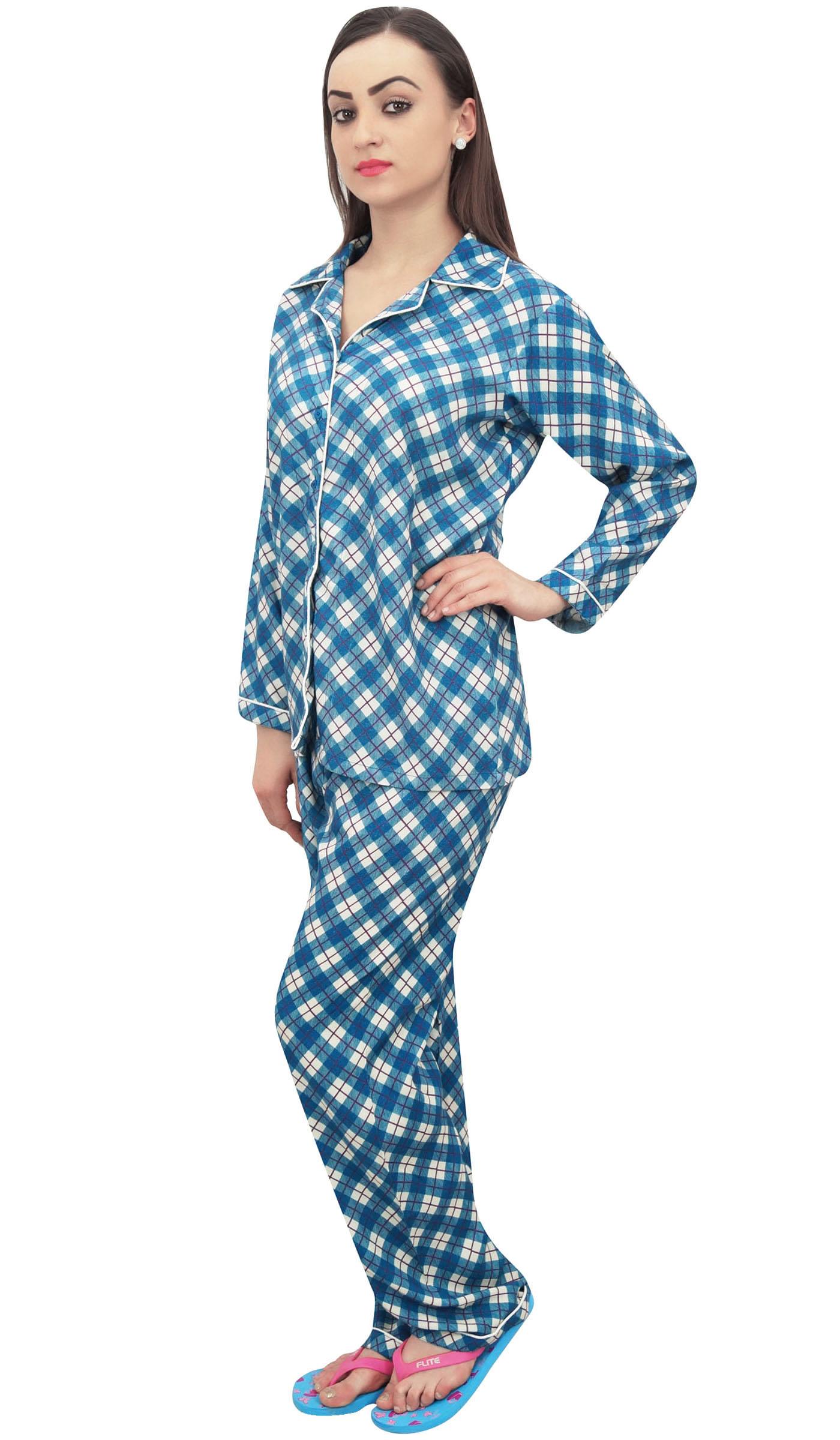 Bimba 2 шт. Жіноча сорочка темно-синього кольору в клітинку з піжамними штанами Нічний одяг - 8 чирок синього кольору
Bimba 2 шт. Жіноча сорочка темно-синього кольору в клітинку з піжамними штанами Нічний одяг - 8 чирок синього кольору