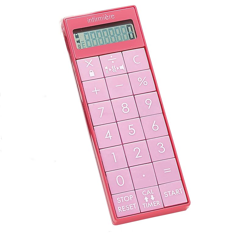 Enfamie Long time vibe timer with calculator nurse medical care magnet with strap F pink
Enfamie Long time vibe timer with calculator nurse medical care magnet with strap F pink