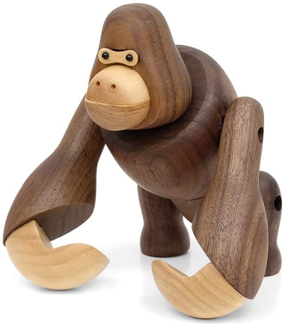 Gorilla Wooden Animal Scandinavian Interior Gorilla Action Wall Decor (эй!и) Figurine, Object, Goods, Decoration, Doll, Display, Cute, Stylish,
Gorilla Wooden Animal Scandinavian Interior Gorilla Action Wall Decor (эй!и) Figurine, Object, Goods, Decoration, Doll, Display, Cute, Stylish,