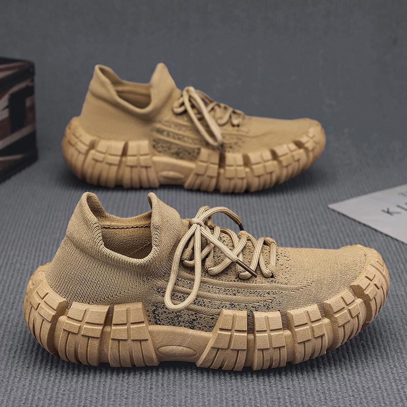 Thick-soled high-end tire-soled dad shoes 2025 new breathable thin socks shoes wear walking sports shoes 46 хакі
Thick-soled high-end tire-soled dad shoes 2025 new breathable thin socks shoes wear walking sports shoes 46 хакі