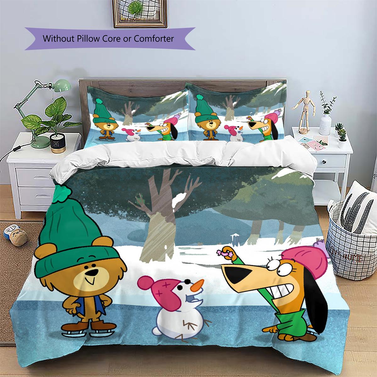 Jellystone Bedding Set Duvet Cover Pillowcase No Filler, Soft Home Bedroom Decor, Perfect Gift for Fans.chl 135x200cm
Jellystone Bedding Set Duvet Cover Pillowcase No Filler, Soft Home Bedroom Decor, Perfect Gift for Fans.chl 135x200cm