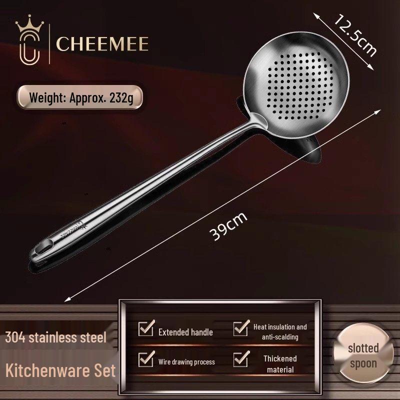Stainless Steel Kitchen Utensil Set Short
Stainless Steel Kitchen Utensil Set Short