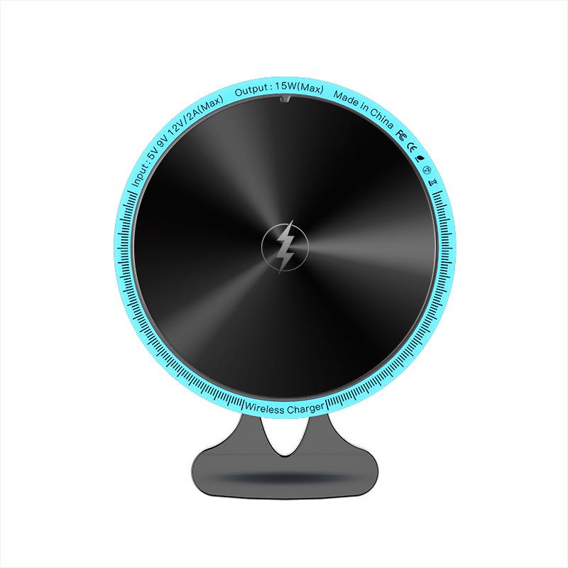Apple Car Magnetic Wireless Charger with 15W Fast Charging and Colorful Ambient Light
Apple Car Magnetic Wireless Charger with 15W Fast Charging and Colorful Ambient Light
