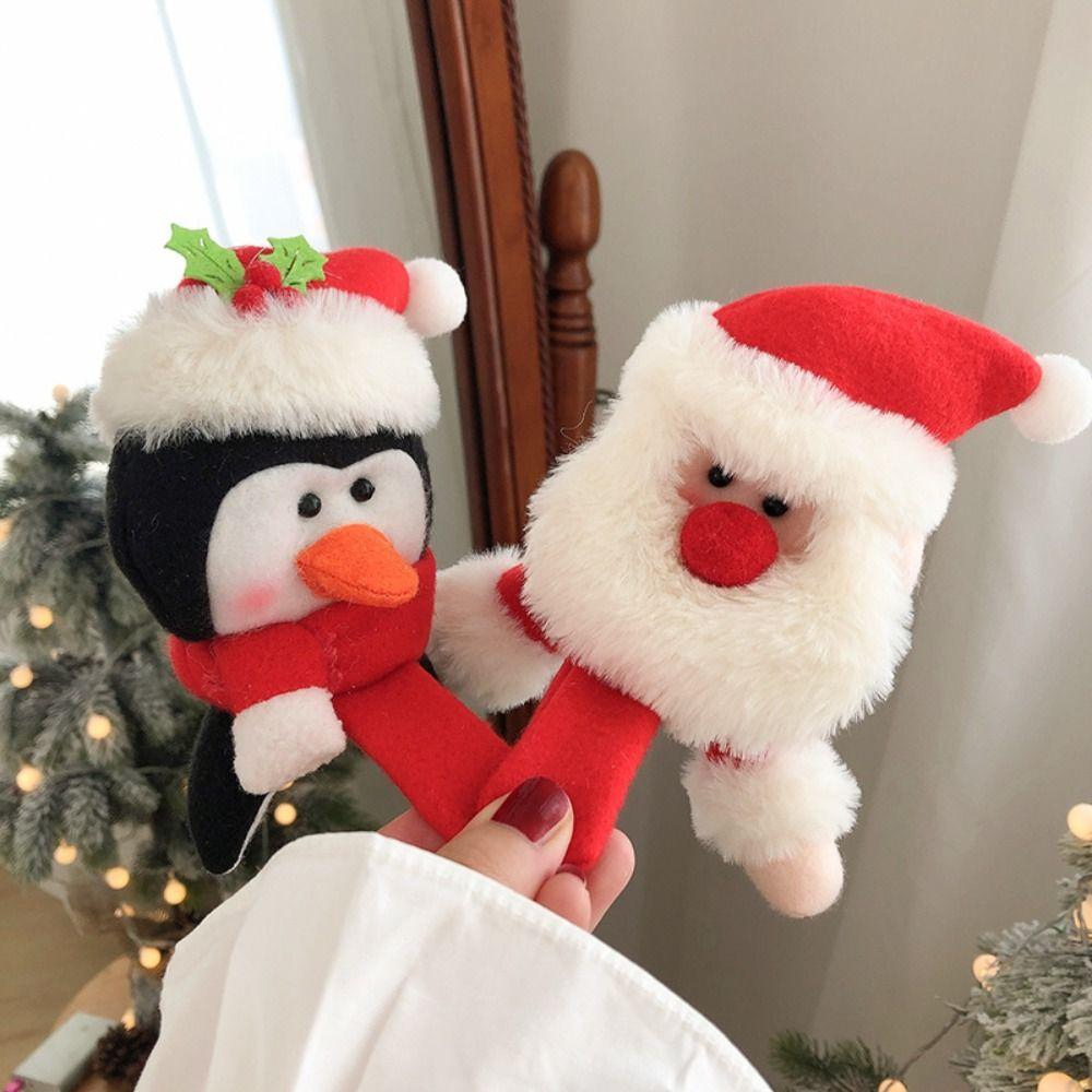 Santa Claus Snowman Bracelet Plush Toy With Clap Circle Christmas Doll Bracelet Kids Toys Present
Santa Claus Snowman Bracelet Plush Toy With Clap Circle Christmas Doll Bracelet Kids Toys Present