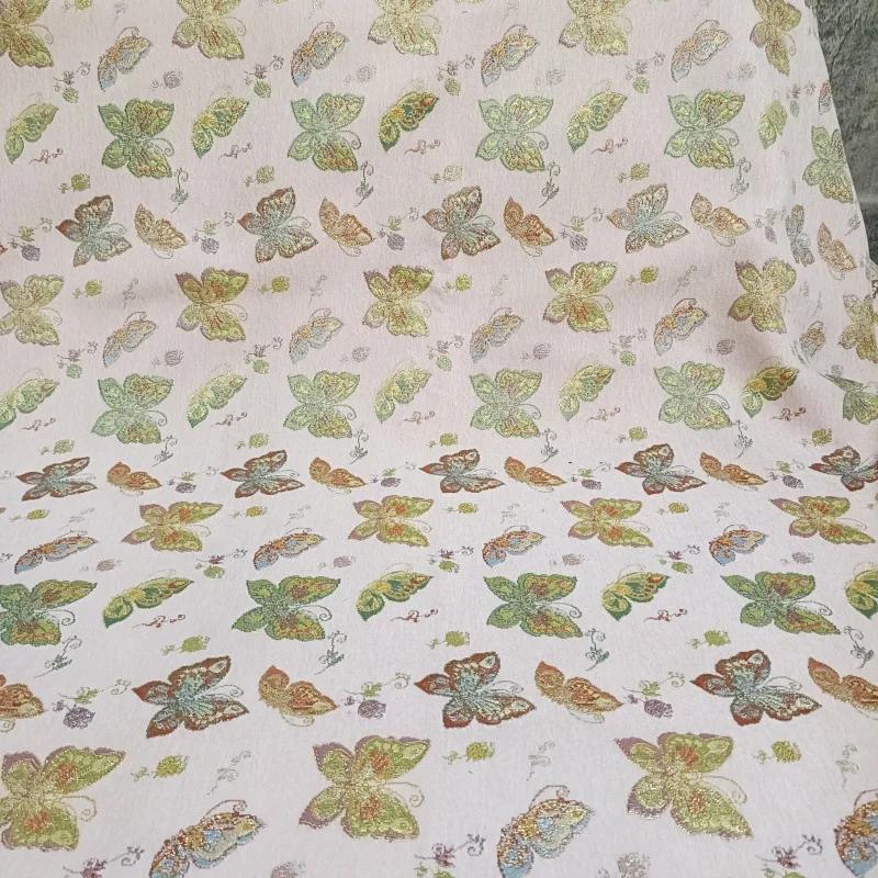 Chenille Butterfly Jacquard Fabric for DIY Sewing Thick Dress Coat Curtain Decorative 100x145cm Retro little butterfly Fabric 100x145cm
Chenille Butterfly Jacquard Fabric for DIY Sewing Thick Dress Coat Curtain Decorative 100x145cm Retro little butterfly Fabric 100x145cm