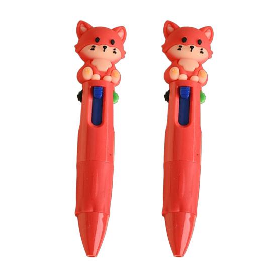 2Pcs Ballpoint Pen Mini 4-in-1 Multicolor Pen with Cute 3D Doll Toppers Decorations Smooth Writing Stress-Free Portable Pen for Journaling Note Taking H
2Pcs Ballpoint Pen Mini 4-in-1 Multicolor Pen with Cute 3D Doll Toppers Decorations Smooth Writing Stress-Free Portable Pen for Journaling Note Taking H