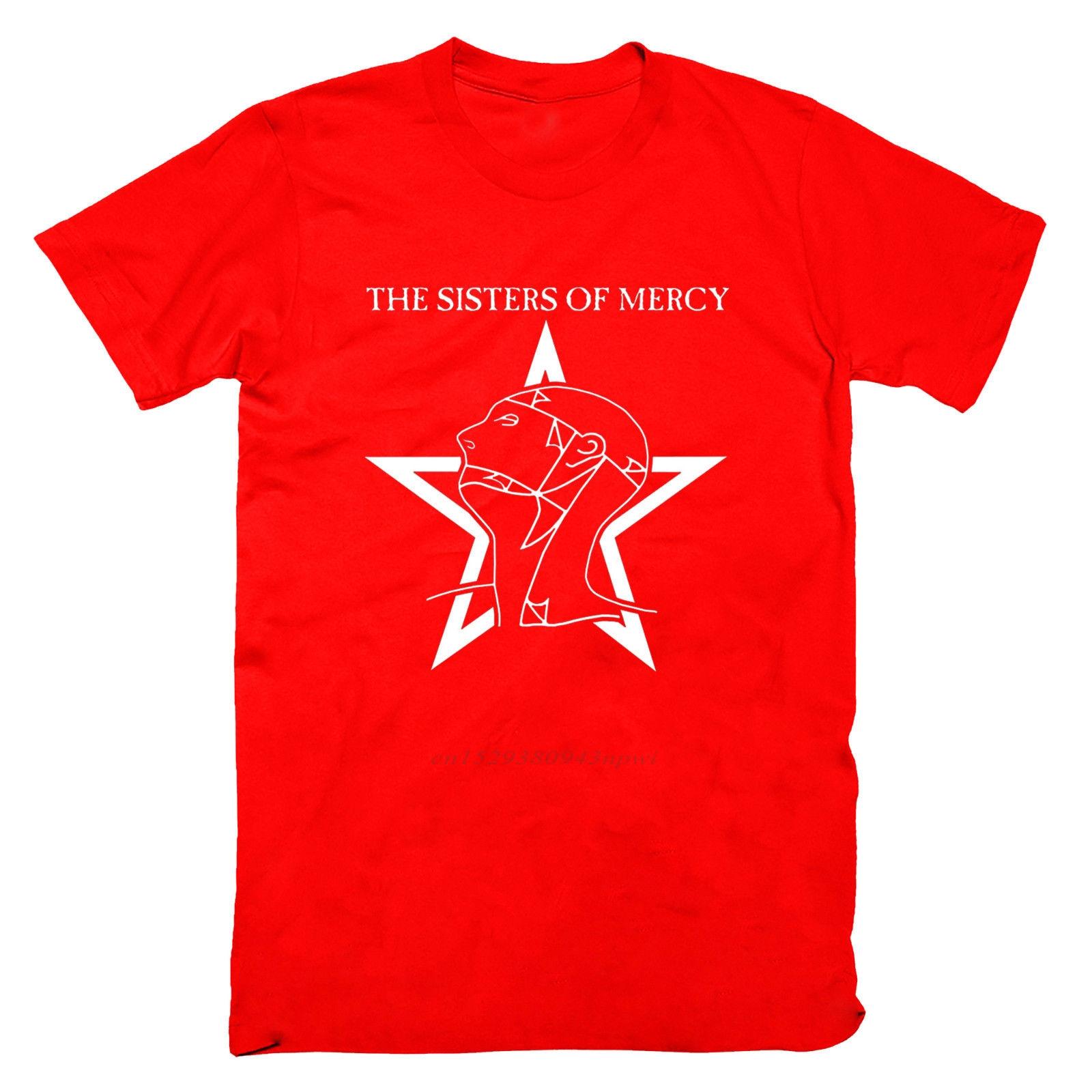 Sisters of Mercy T Shirt Tee Top The Worlds End Simon Pegg Retro 80s Cotton Short Sleeve Tshirt New Fashion Camiseta Hombre S
Sisters of Mercy T Shirt Tee Top The Worlds End Simon Pegg Retro 80s Cotton Short Sleeve Tshirt New Fashion Camiseta Hombre S