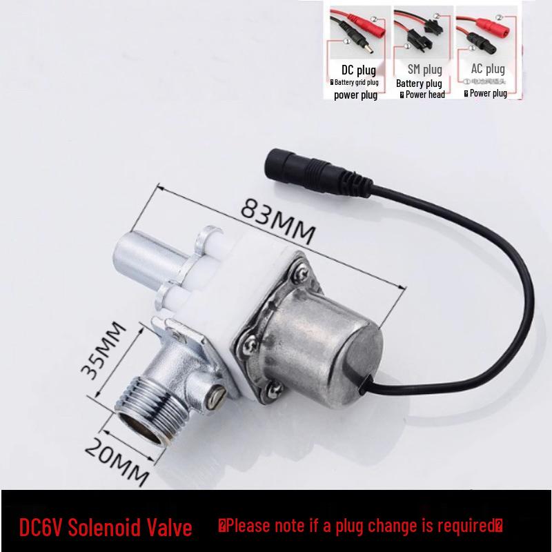 DC6V Urinal Sensor Solenoid Valve with Regulator
DC6V Urinal Sensor Solenoid Valve with Regulator